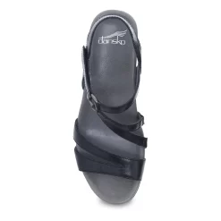 Dansko Addyson Black Glazed Leather -Dansko Footwear Outlet Store 1611500200 VIT