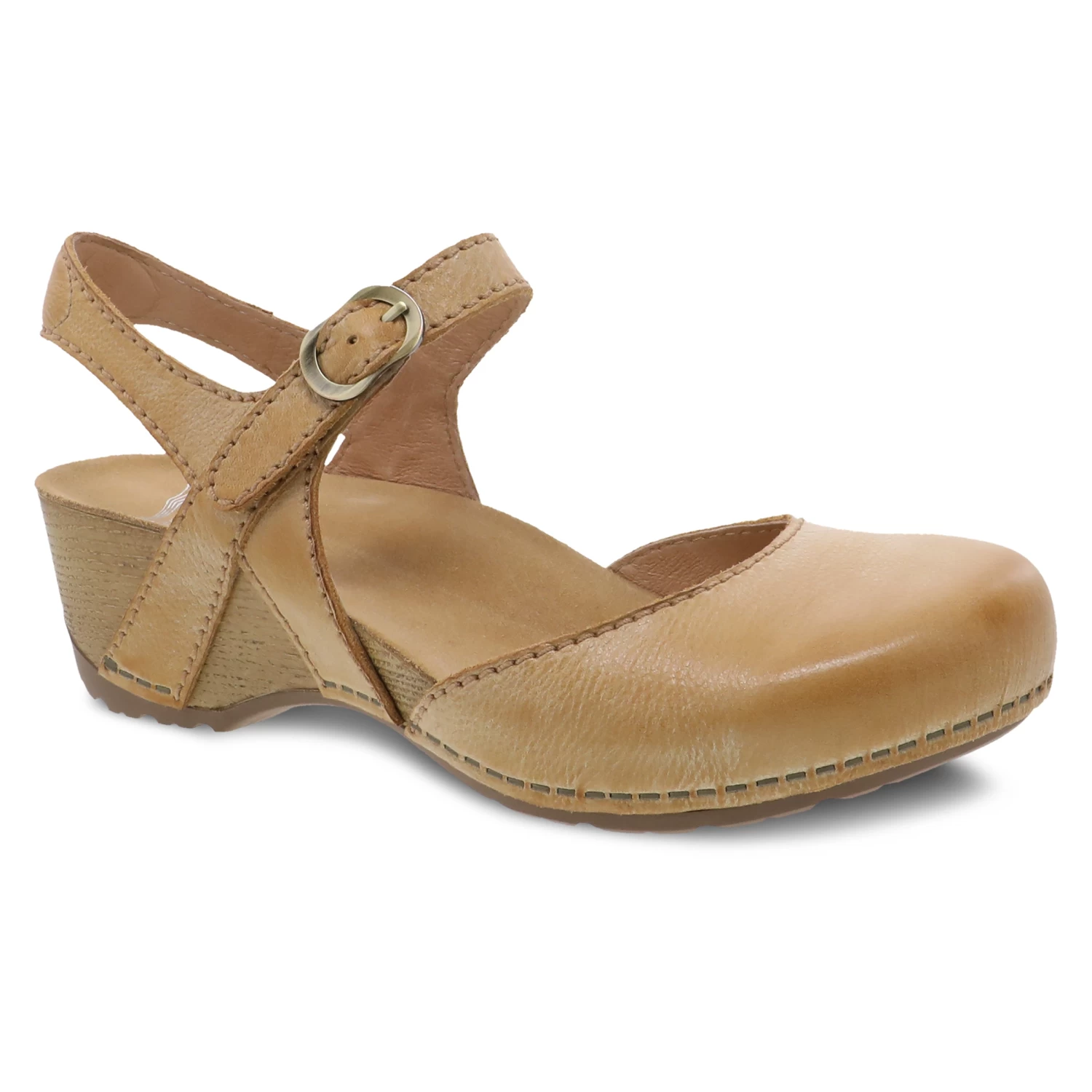 Dansko Tiffani Tan Milled Burnished 1 Dansko Tiffani Tan Milled Burnished