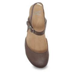 Dansko Tiffani Brown Milled Burnished -Dansko Footwear Outlet Store 1710531600 VIT