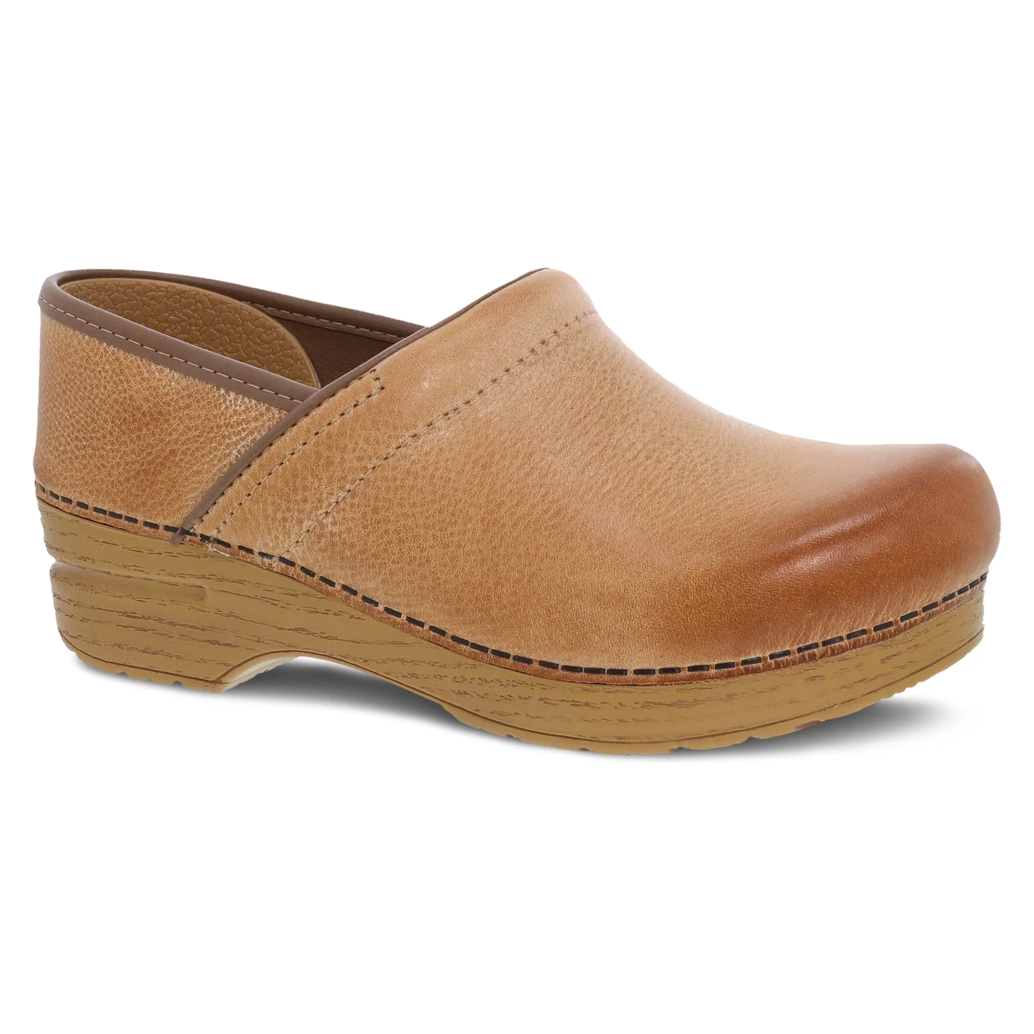 Dansko Wide Pro Honey Distressed 1 Dansko Wide Pro Honey Distressed
