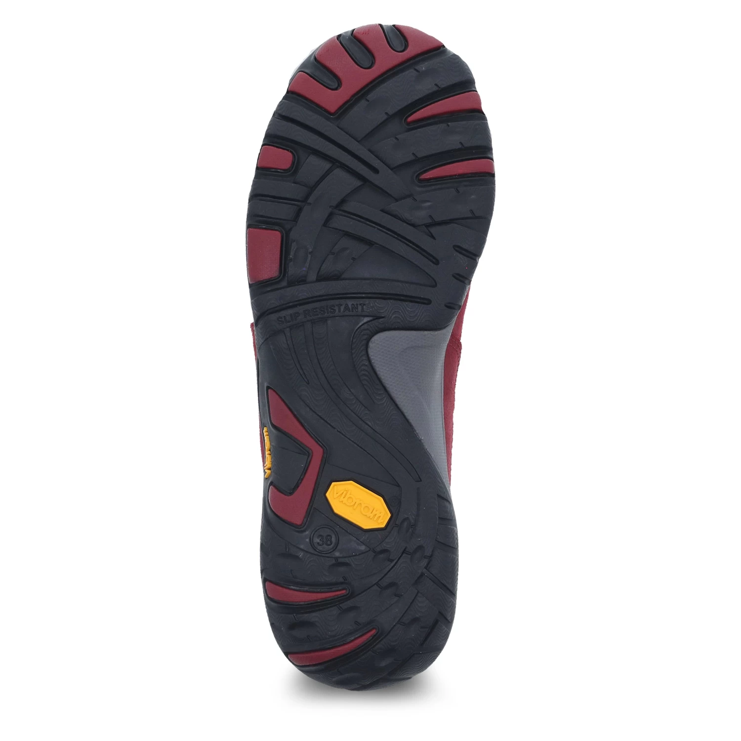 Dansko Paisley Red Burnished Suede 7 Dansko Paisley Red Burnished Suede - Image 7