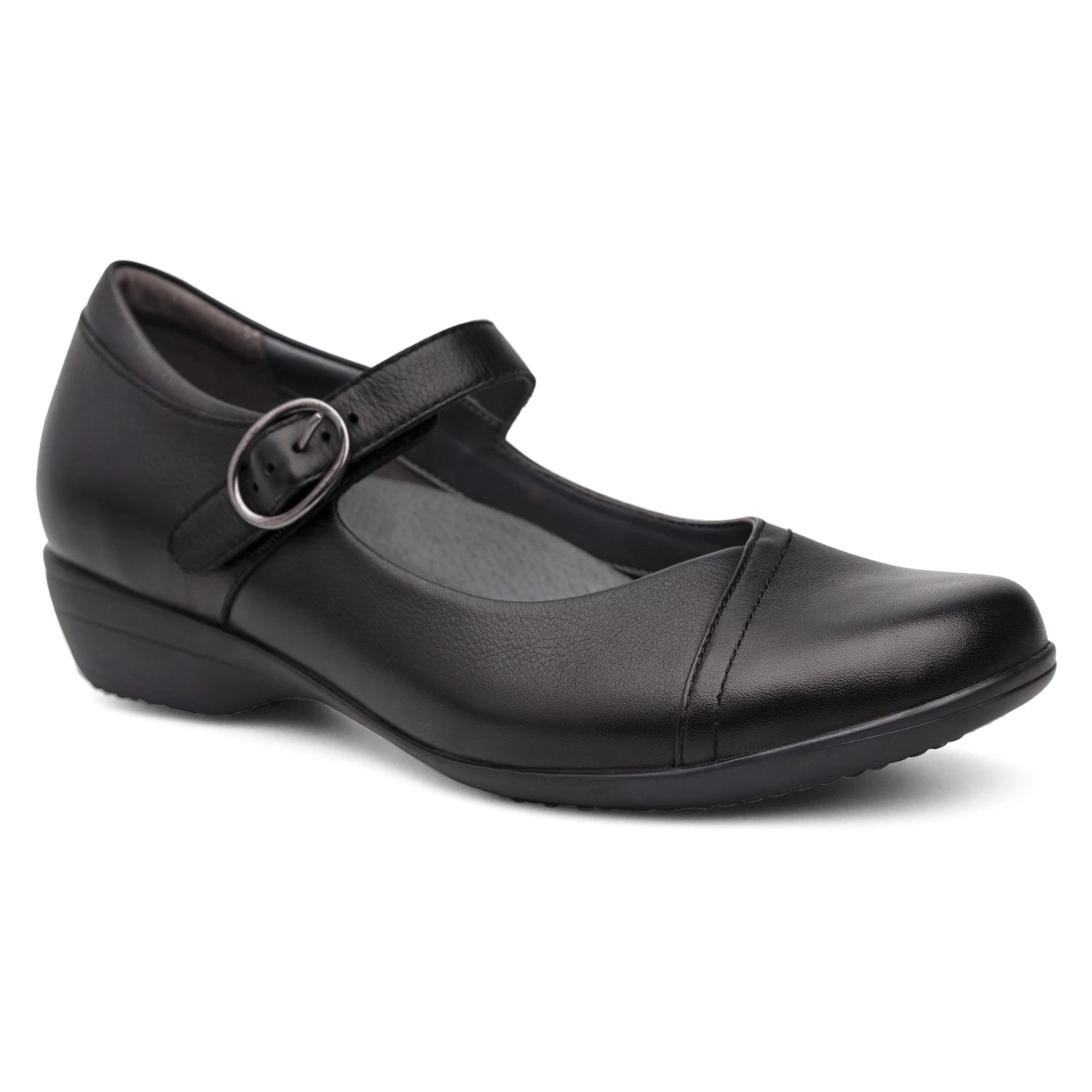 Dansko Fawna Wide Black Milled Nappa 1 Dansko Fawna Wide Black Milled Nappa