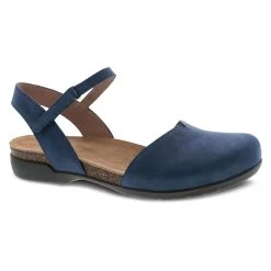 New Arrival 23 Dansko Rowan Navy Milled Nubuck