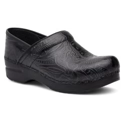 Dansko Wide Pro Black Tooled
