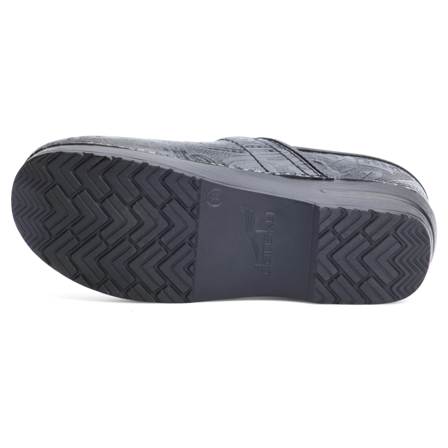 Dansko Wide Pro Black Tooled 6 Dansko Wide Pro Black Tooled - Image 6