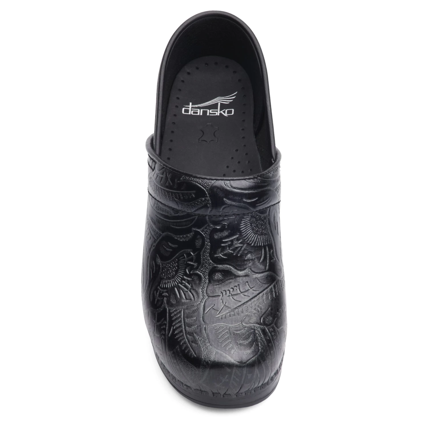 Dansko Wide Pro Black Tooled 5 Dansko Wide Pro Black Tooled - Image 5