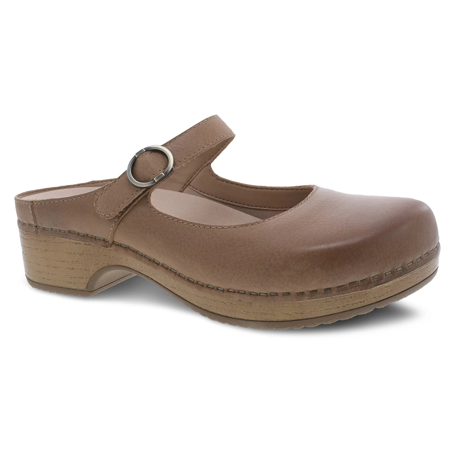 Dansko Bria Tan Burnished Nubuck 1 Dansko Bria Tan Burnished Nubuck