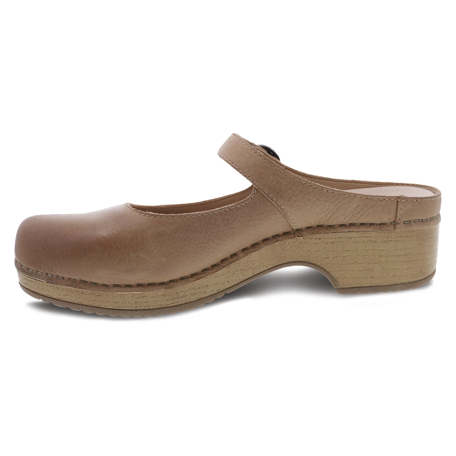 Dansko Bria Tan Burnished Nubuck 2 Dansko Bria Tan Burnished Nubuck - Image 2