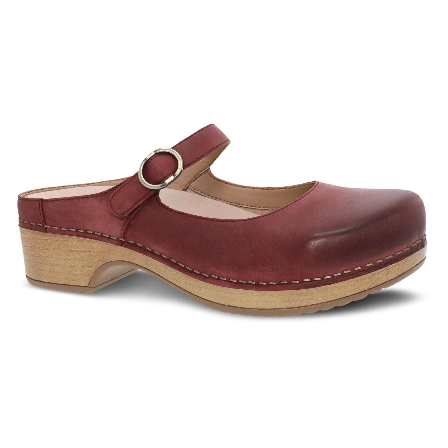 Dansko Bria Cinnabar Burnished Nubuck 1 Dansko Bria Cinnabar Burnished Nubuck