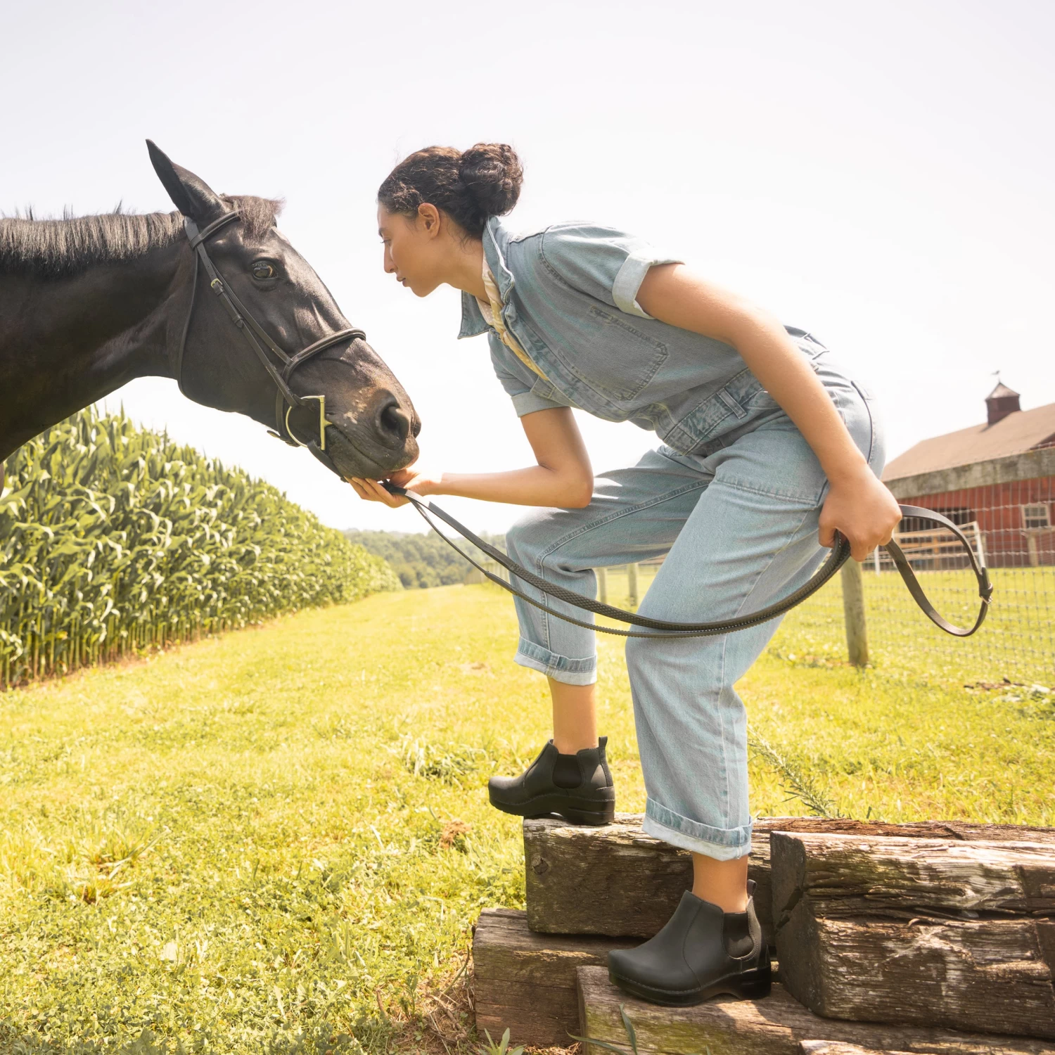 Dansko Frankie Black Oiled 2 Dansko Frankie Black Oiled - Image 2