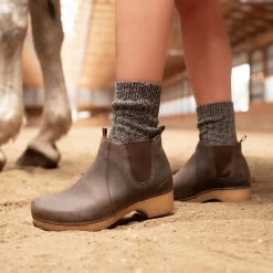 Dansko Becka Brown Oiled Pull Up -Dansko Footwear Outlet Store PDP Barnes Becka Brown 0007 Sept23